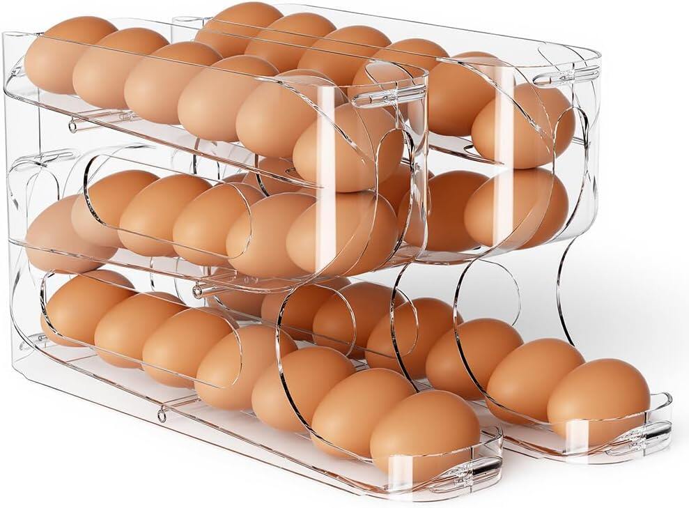 Clear Egg Holder for Fridge