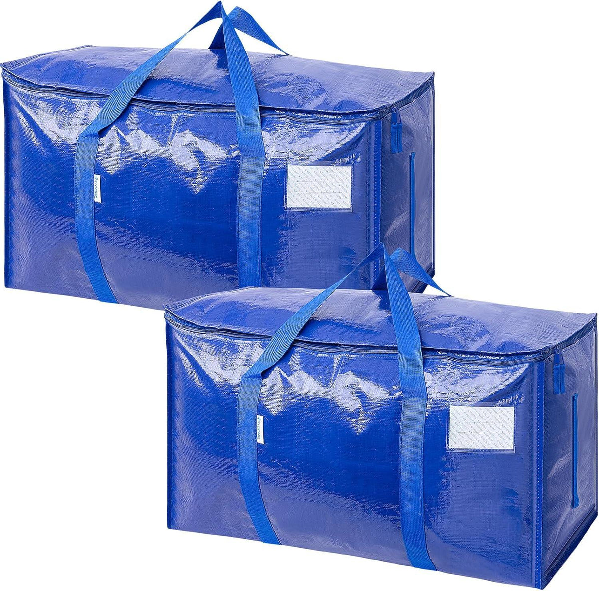 Extra Large Moving Bags Heavy Duty with Zippers & Carrying Handles