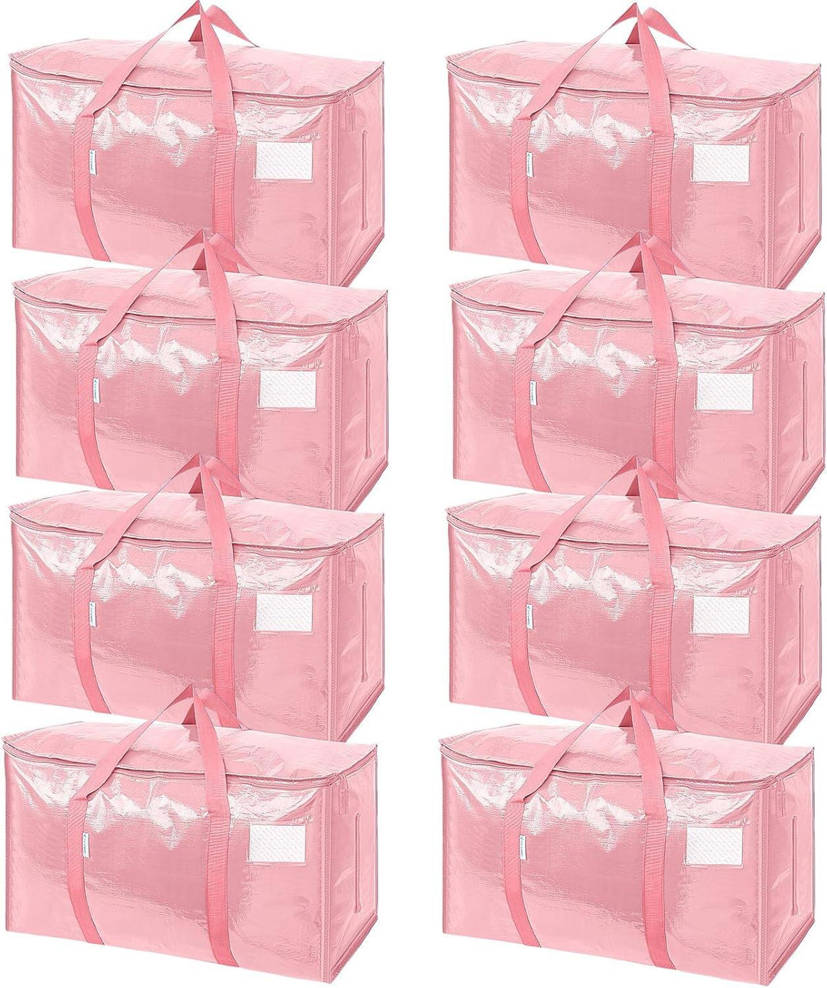 Extra Large Moving Bags Heavy Duty with Zippers & Carrying Handles