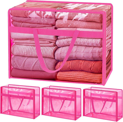Blanket Storage Bags  Extra Large Plastic Vinyl Clear Storage Bag for Clothes
