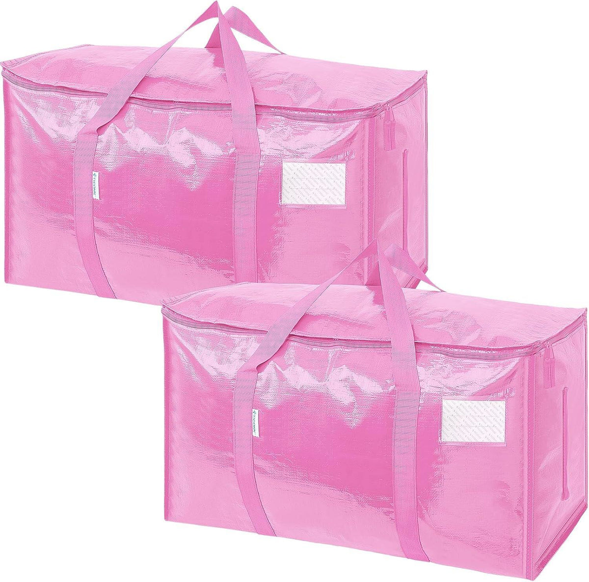 Extra Large Moving Bags Heavy Duty with Zippers & Carrying Handles