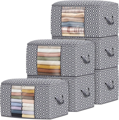 Large Clothes Storage Bins Foldable Organization and Storage Bags