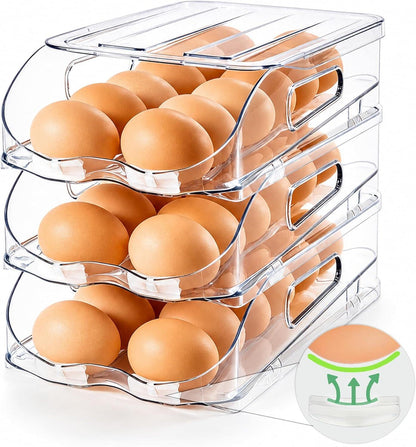 Automatic Steady Rolling Egg Container