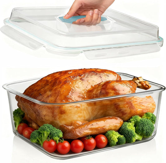 Large Glass Storage Containers with Lids