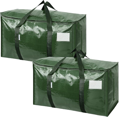 Extra Large Moving Bags Heavy Duty with Zippers & Carrying Handles