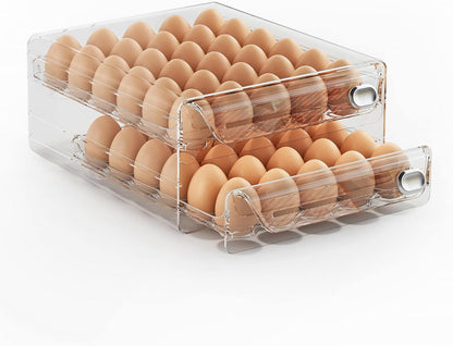 Egg Holder for Fridge, Egg Container for Refrigerator