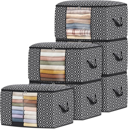 Large Clothes Storage Bins Foldable Organization and Storage Bags