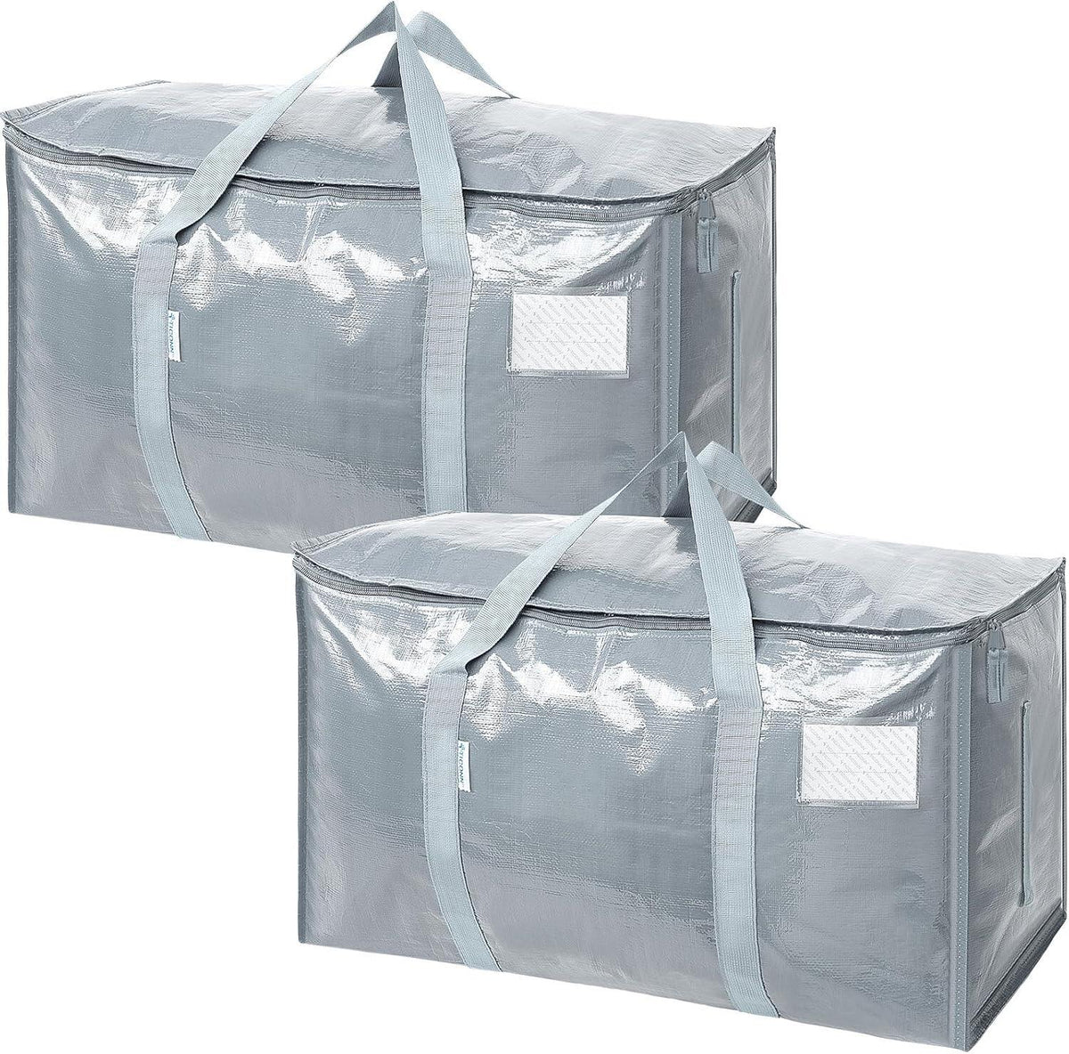 Extra Large Moving Bags Heavy Duty with Zippers & Carrying Handles
