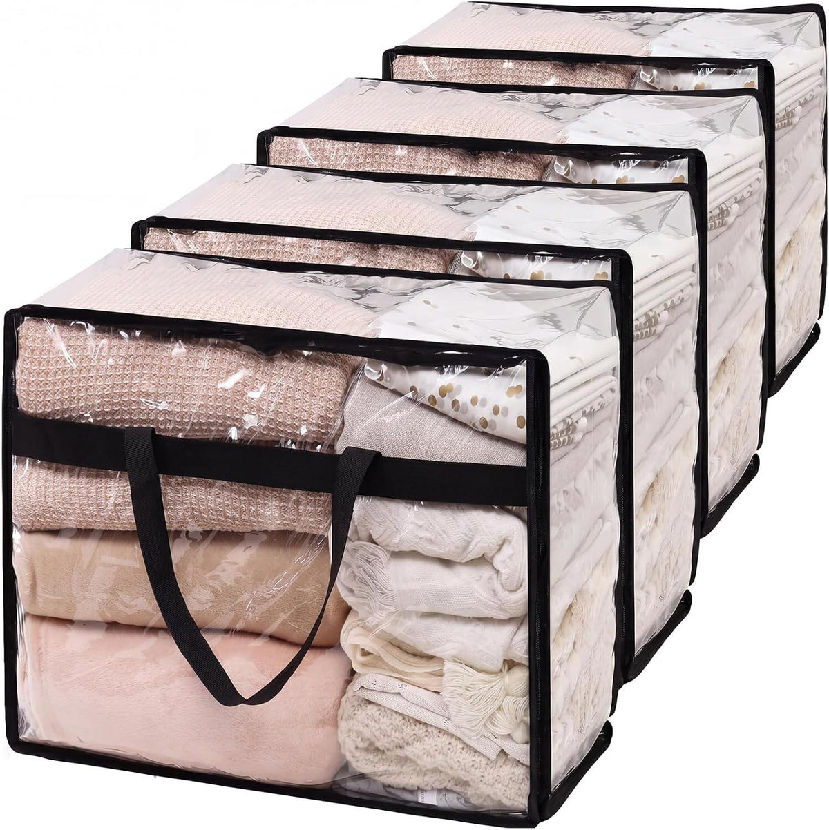 Blanket Storage Bags  Extra Large Plastic Vinyl Clear Storage Bag for Clothes
